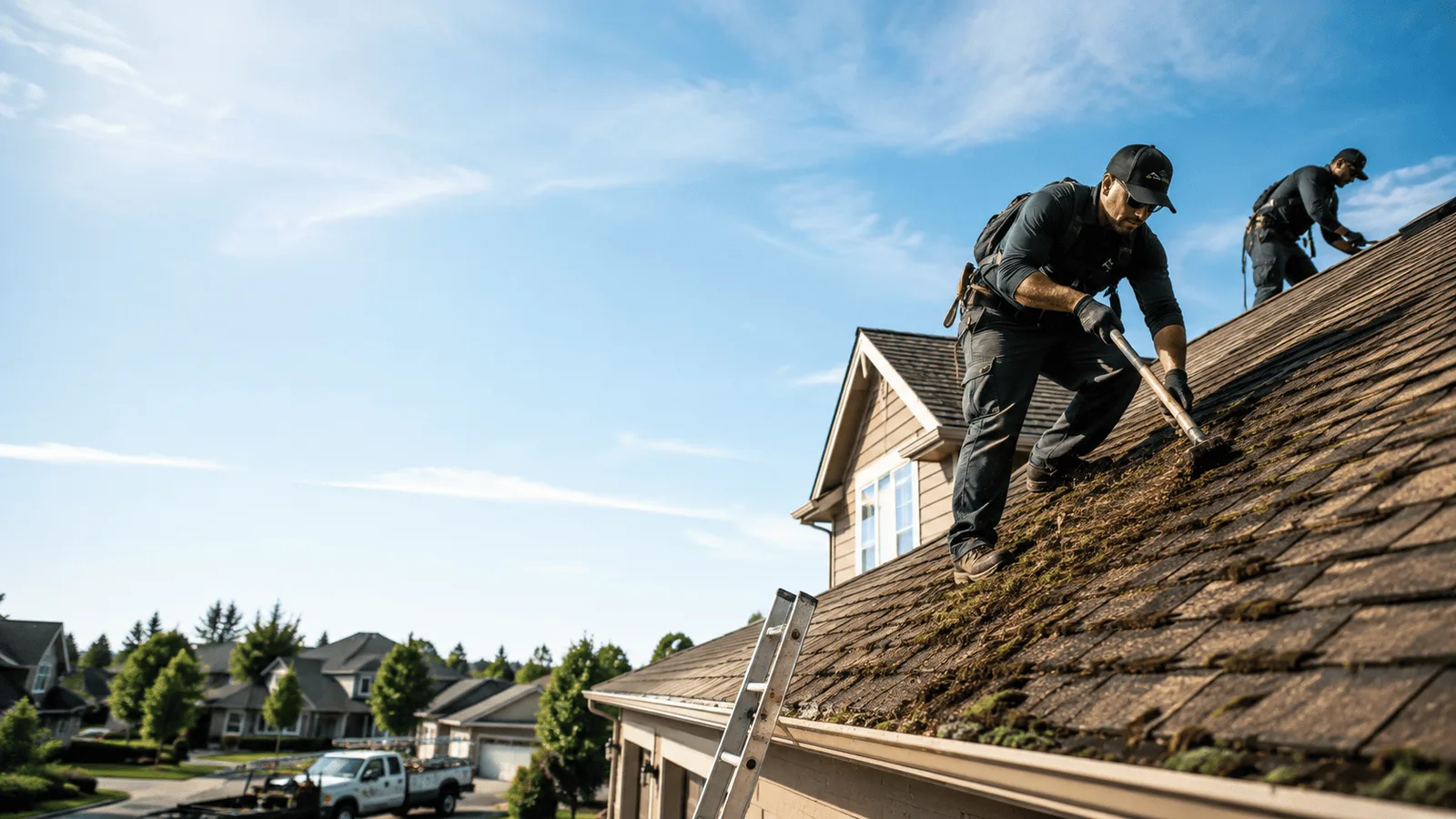 Roof Moss Removal in Hooksett, NH near me